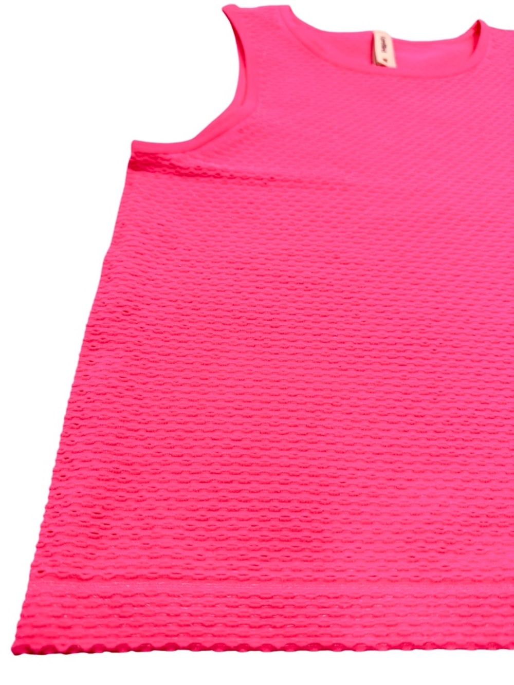 Anthropologie LyreBird Open Stitch Shimmer  Sleeveless Tank Top Size S / M - Picture 5 of 14